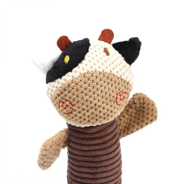 Premium Corn Fiber Plush Dog Toys