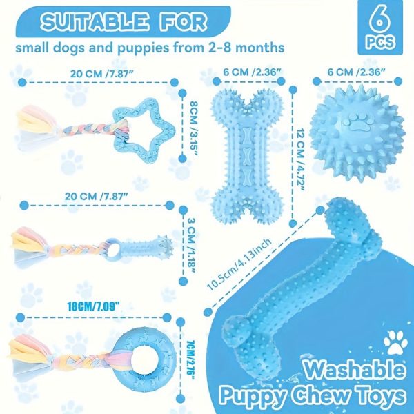 Puppy Teething Toy Set