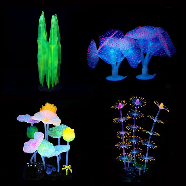 Glowing Fish Tank Decorations