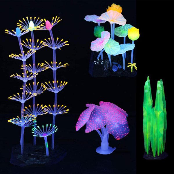 Glowing Fish Tank Decorations