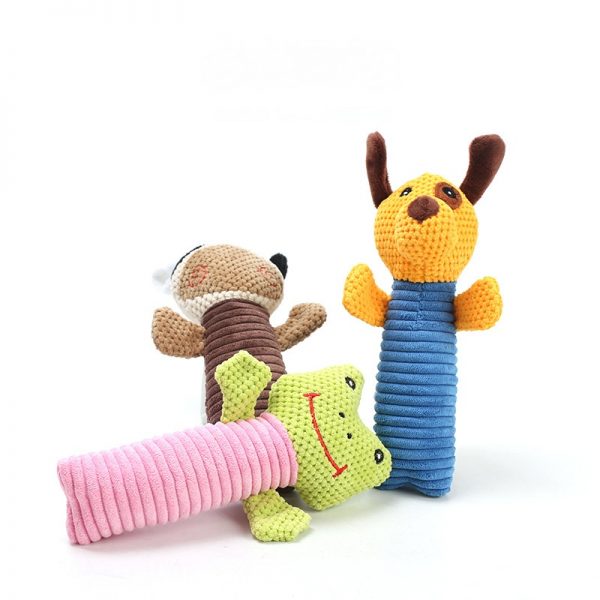 Premium Corn Fiber Plush Dog Toys